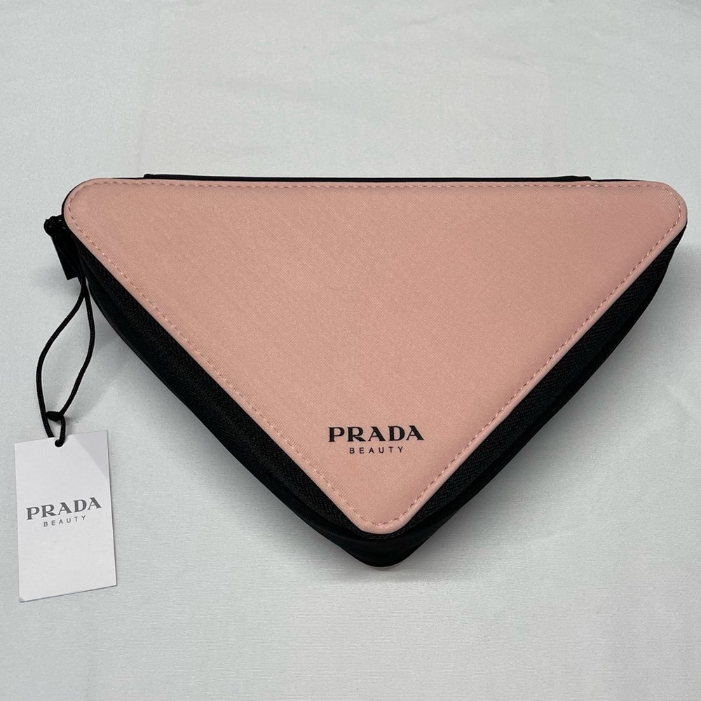 Prada Pink Triangle Pouch - Picture 13 of 14